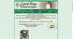 Desktop Screenshot of conradstrays.com